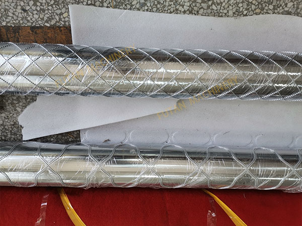 Ultrasonic Quilting Machine Use Roller Molds Samples