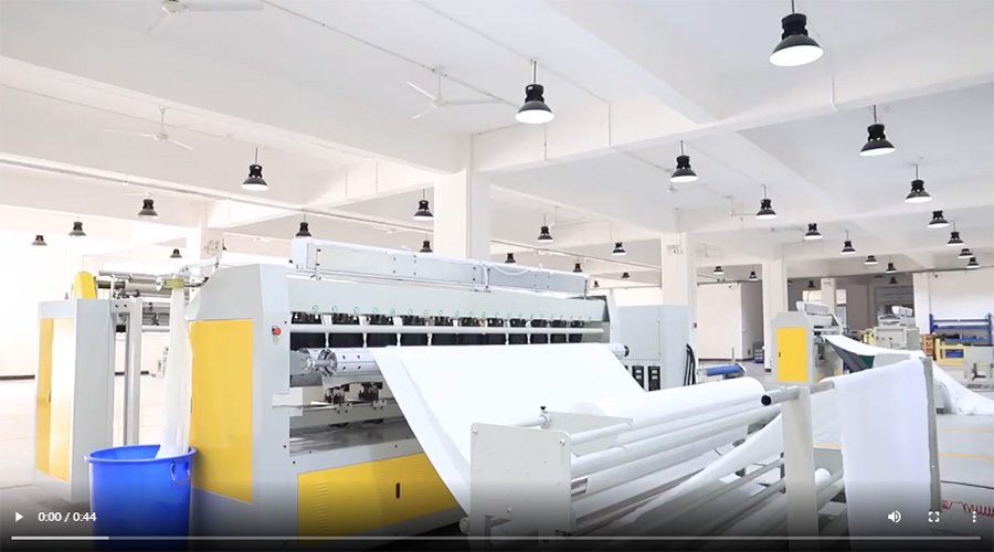 Full Auto Ultrasonic Quilting Machine With Trimming